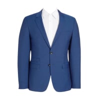 blue suit